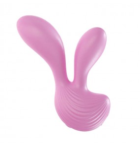 MizzZee - QiMeng Dual Vibration Anal Massager (Chargeable - Pink)